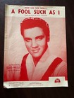 Vintage Sheet Music Elvis Presley 1950s - 3 Pieces