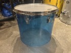 16  Ludwig Vistalite B o Concert Tom Drum Vintage 14x16 Blue No Cracks  cm6