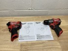 Milwaukee M12 Fuel 1 2  Hammer Drill 3404-20   Impact Driver 3453-20 New