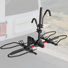 2 Fat Bike Rack Carrier Vehicle Mount Truck Hitch Heavy Duty Folding New