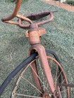Vintage Metal Kids Pal Superbike Tricycle 3 Wheel Saddle Seat Rusty