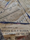Vintage 1920 s Quilting With Newspaper Backing