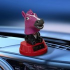 Solar Powered Horse Bobblehead No Batteries Required Interior Decoration