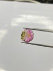 Natural Tourmaline Flower Carving Loose Gemstone  4 Carat Tourmaline Carve