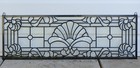 36  X 12  Stunning Handcrafted Stained Glass Clear Beveled Window Panel