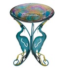 Regal Art   Gift Regal Art Gift 25 Bird Bath Decorative Stand - Durable Glass