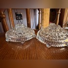 Antique Cut Glass Candle Holders - Perfect
