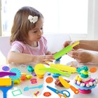 Lcy Wedshi 56-pcs Dough Tools Set For Kids 4-8  Alphabet Number Shape Cutters