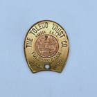 Vintage 1959 Encased Lucky Penny Token Toledo Trust Co Keep Me Never Go Broke