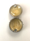 Vtg Monet Bumble Bee Floral Enameled Jeweled Hinged Trinket Treasure Pill Box