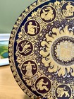 Vintage Russian Zodiac Astrology Metal Plate Celestial Sun Wall Decor 8 5   