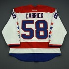 2013-14 Connor Carrick Washington Capitals Game Used Worn Hockey Jersey Meigray