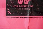 Vintage 1993 Official Wwf Bret  hitman  Hart Promo Wall Banner Rare Pink 44x39 