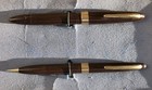 Vintage 1940s Sheaffer Triumph 14k Fountain Pen Pencil Set Case Vac-fill