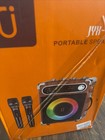 The Jyx-s55 Portable Karaoke Machine And Bluetooth Pa Speaker System 