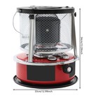 8000 Btu 1 37 Gal Indoor   Outdoor Portable Kerosene Heater Manual Ignition Usa