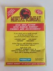 Mortal Kombat Ii 2 Super Nintendo Snes Manual Booklet Only  Damaged  Please Read