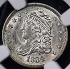1834 Capped Bust Half Dime H10c Ngc Ms 61