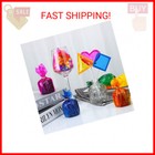 Outus 104 Pcs Colored Cellophane Sheets For Crafts  Cellophane Wrap Paper Color 