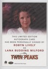 2019 Twin Peaks Archives Classic Robyn Lively As Lana Budding Milford Auto N5h