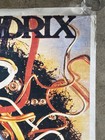 Vintage 1969 Jimi Hendrix Experience Stuttgart Poster Gunther Kieser Psych Art