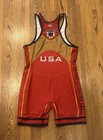 Cliff Keen Team Usa Flag Moisture Exchange Wrestling Wrestlers Singlet Mens 2xl