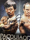 Manny Pacquiao Signed Auto 8x10 Boxing Photo    pacman    Juan Manuel Marquez Psa 36