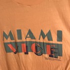 Rare Authentic Retro 1984 Miami Vice 1 Stich Screen Stars Lg Unisex Shirt read    