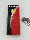 Spyderco Delica C11ps Zrx Owners Stainless Pocket Knife Silver Serrated Blade