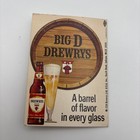 Rare 1963 Vintage Pocket Schedule - Michigan  Msu  Detroit Lions - Drewrys Beer