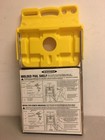 Werner Polyethylene Yellow Pail Shelf 1 Pk