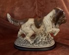 Vintage Springer Spaniel Setter Duck Hunting Dog Statue M  Takai H125b73