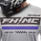 Fasthouse Helix Podium Jersey Gray black purple 2x-large -open Box