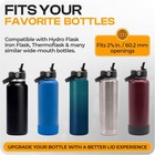 Clear Top Replacement Straw Lid Compatible W  Hydro Flask  Thermoflask And More