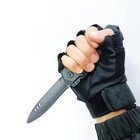 4pcs Retractable Fake Knife Slim Toy Weapon Plastic Prop Dagger Trick Blade For