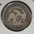 1835 Capped Bust Dime Obv fine -- Rev vg