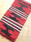 Antique Vintage   gallup Throw  Navajo Ganado Trading Post Rug Weaving