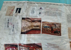 Vintage China Silk Souvenir Scarf Mao Zedong Exhibition Hall Propaganda Museum