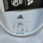 Adidas Real Madrid 25 26 Long Sleeve Home Jersey Men s Large White Soccer Jn8866
