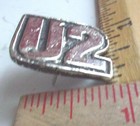 U2 Pin Bono Vintage Collectible Old Rock Band Music Concert Memorabilia