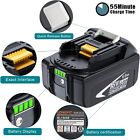 2 Packs For Makita Bl1860b Bl1820b 1830b 1840b 1850b 18v Tools 6 0a Batteries