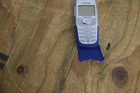 Vintage Samsung Sch-3500 Sprint Blue Flip Phone - For Parts