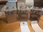 3 Vintage 1947 Nos Willard Military Radio 20-2 Electrolyte Battery Cell Nos