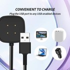 Wireless Charger For Fitbit Sense Versa 3 4 Watch Fast Charging Dock Cable Lot
