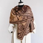 Winter Warm Cashmere Scarf For Women Luxury Pashmina Blanket Thick Shawl Wrap Ne