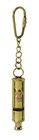 Brass Captain s Whistle W  Anchor Design Keychain Pendant Nautical Maritime Navy