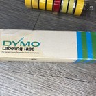 Lot Of Vintage 1 2   Glossy Embossing Label Tape  Dymo