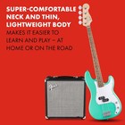 Fender Squier Debut Precision Bass - Sea Foam Green Model 0379700549