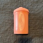 Hyperchiller Iced Coffee Maker Orange Portable Reusable