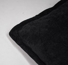 Large Decorative Throw Pillow 30  X 17  Black Zippered Closure Rectangular